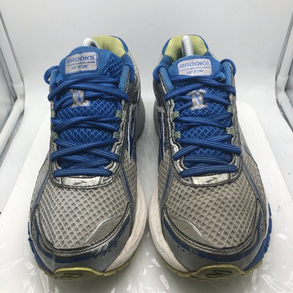 Brooks Adrenaline GTS 15 Womens Size 11 B Gray Blue Cushion Running Shoes - Picture 2 of 10